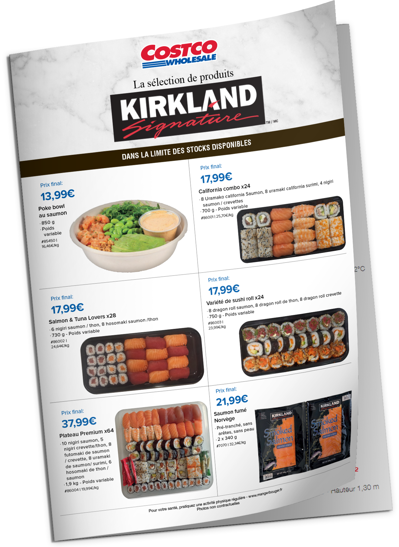 Catalogue Kirkland Signature